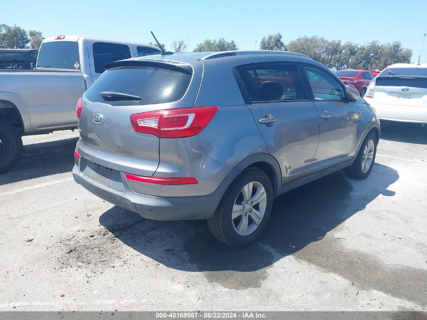 2011 Kia Sportage Lx VIN: KNDPB3A26B7085687 Lot: 40169987