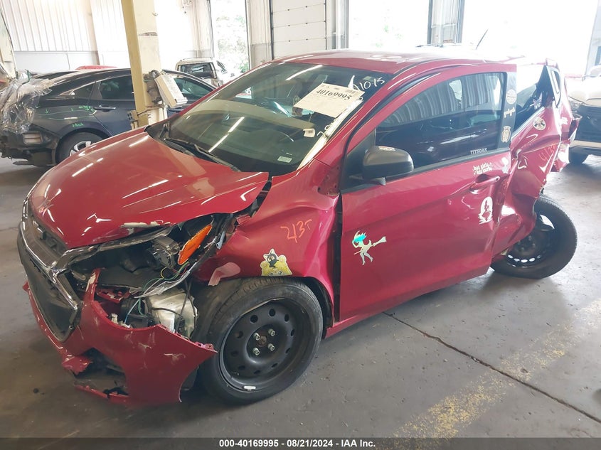 VIN KL8CB6SA3LC472625 2020 CHEVROLET SPARK FWD LS AUTOMATIC