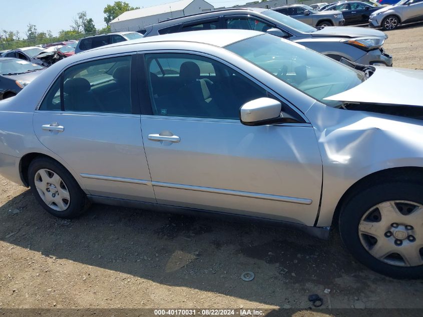 2005 Honda Accord 2.4 Lx VIN: 1HGCM56475A157522 Lot: 40170031