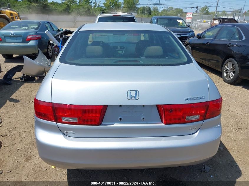 2005 Honda Accord 2.4 Lx VIN: 1HGCM56475A157522 Lot: 40170031