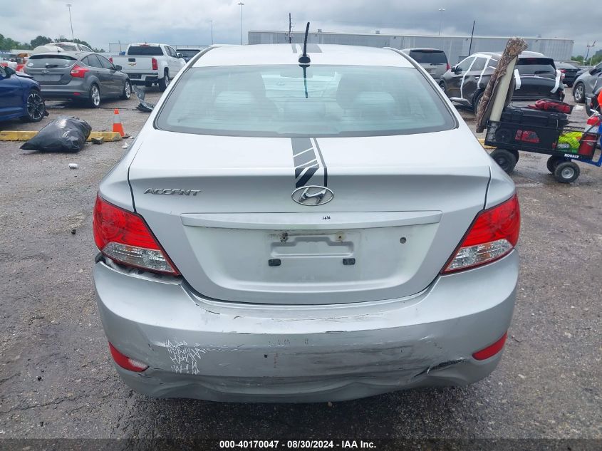 2014 Hyundai Accent Gls VIN: KMHCT4AE1EU670237 Lot: 40170047