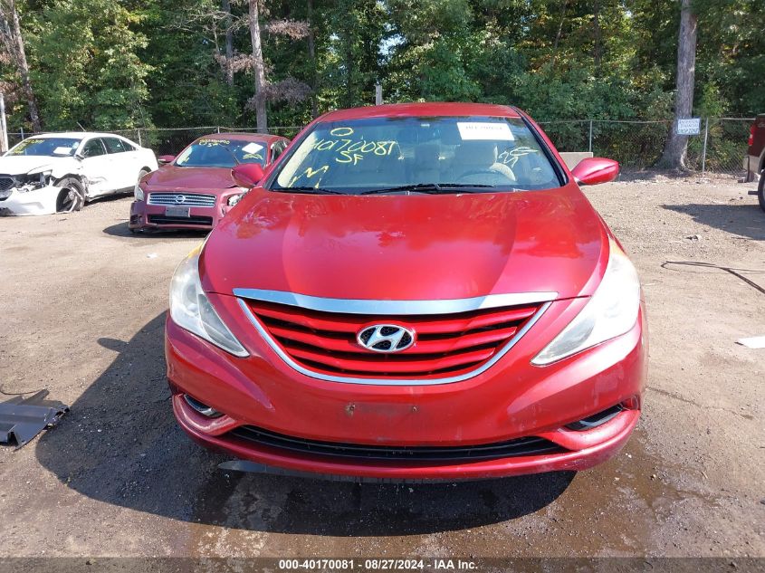 2012 Hyundai Sonata Gls VIN: 5NPEB4AC7CH351852 Lot: 40170081