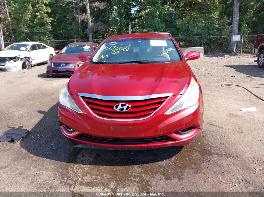 2012 Hyundai Sonata Gls VIN: 5NPEB4AC7CH351852 Lot: 40170081