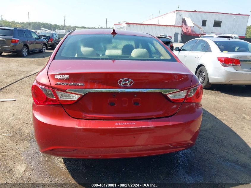 2012 Hyundai Sonata Gls VIN: 5NPEB4AC7CH351852 Lot: 40170081