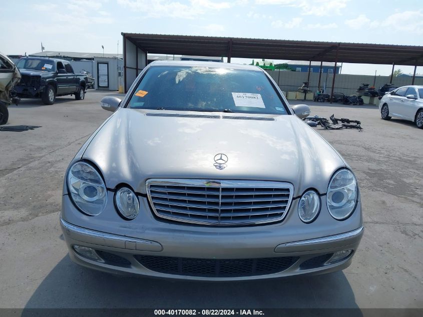 2004 Mercedes-Benz E 320 VIN: WDBUF65J14A547250 Lot: 40170082