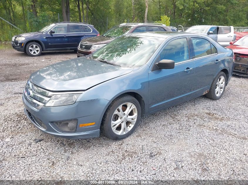 2012 Ford Fusion Se VIN: 3FAHP0HA3CR173291 Lot: 40170086