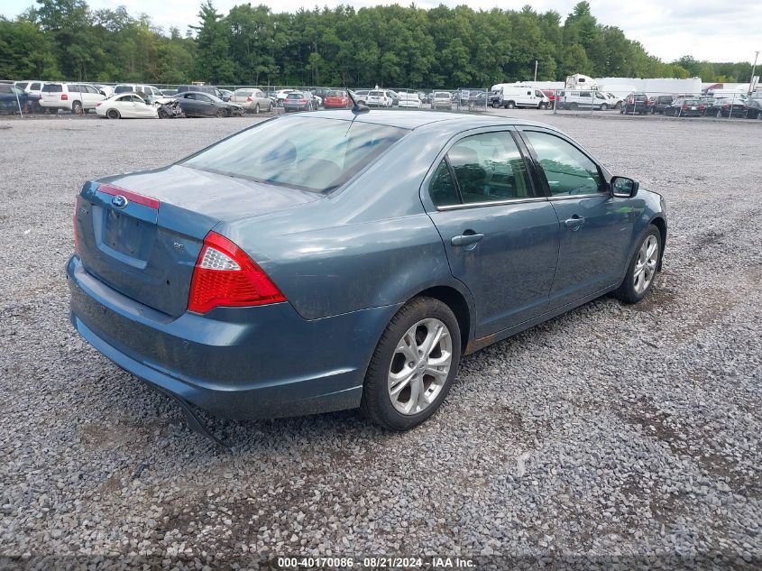 2012 Ford Fusion Se VIN: 3FAHP0HA3CR173291 Lot: 40170086