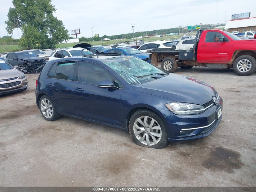 VIN 3VWG57AU7KM030345 2019 VOLKSWAGEN GOLF no.1