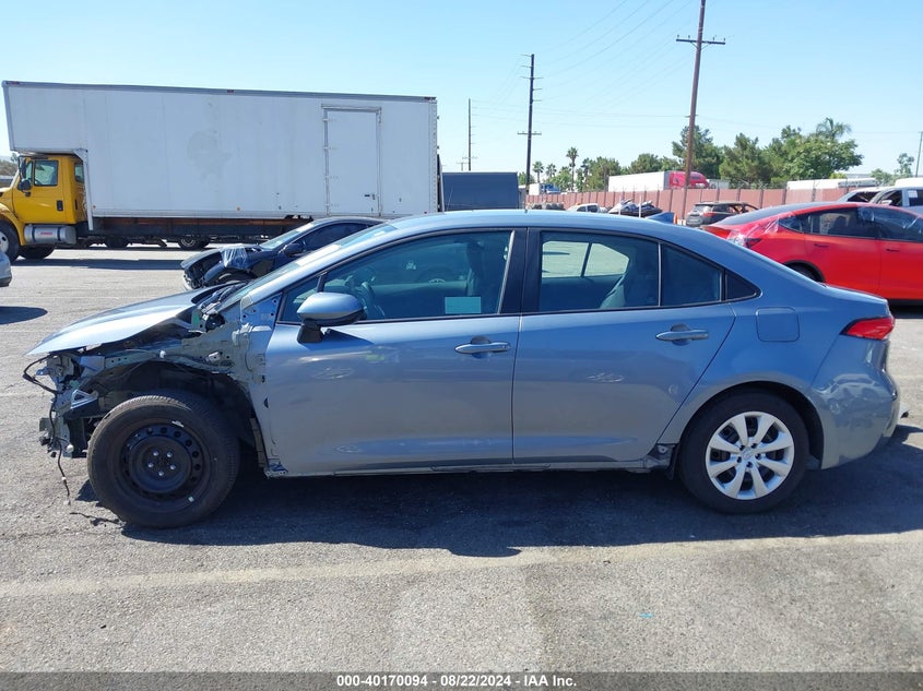 VIN 5YFEPMAE7NP374377 2022 TOYOTA COROLLA LE