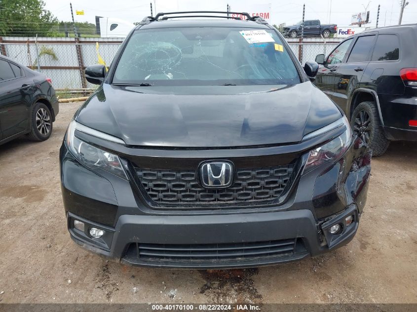 2019 Honda Passport Ex-L VIN: 5FNYF8H5XKB025265 Lot: 40170100