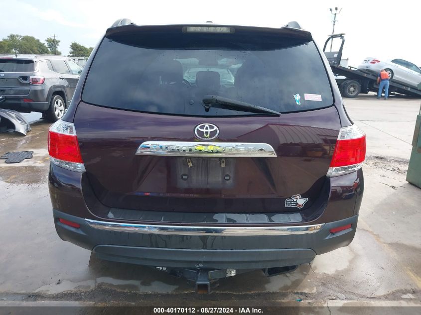 2011 Toyota Highlander Se V6 VIN: 5TDZK3EH4BS033908 Lot: 40170112