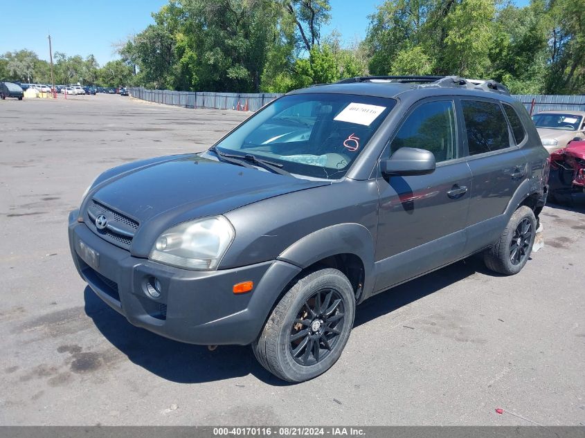 2007 Hyundai Tucson Se/Limited VIN: KM8JN72D47U636336 Lot: 40170116