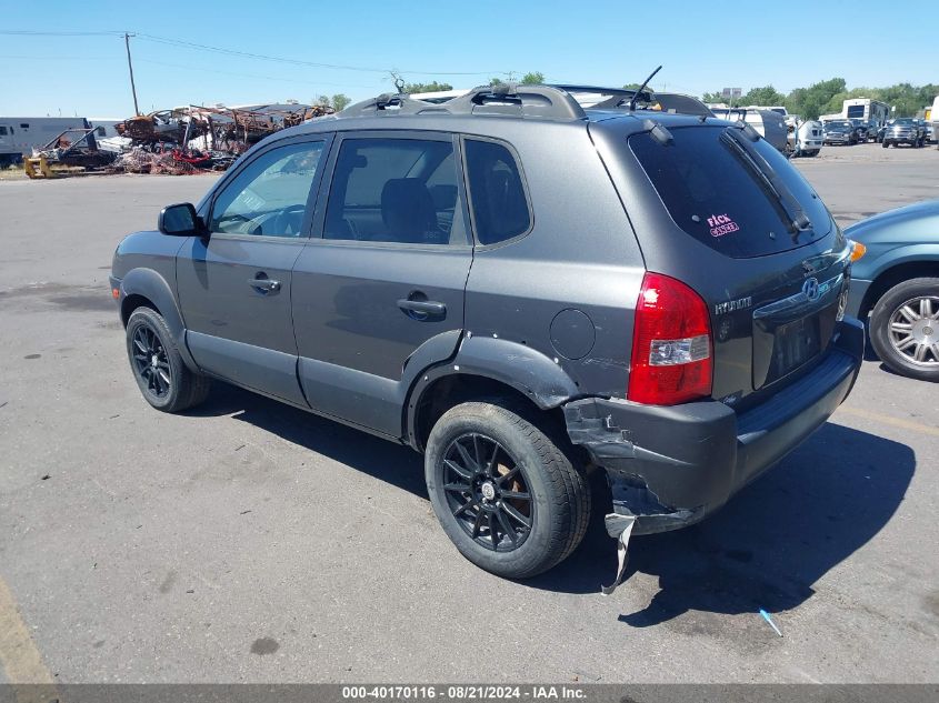 2007 Hyundai Tucson Se/Limited VIN: KM8JN72D47U636336 Lot: 40170116