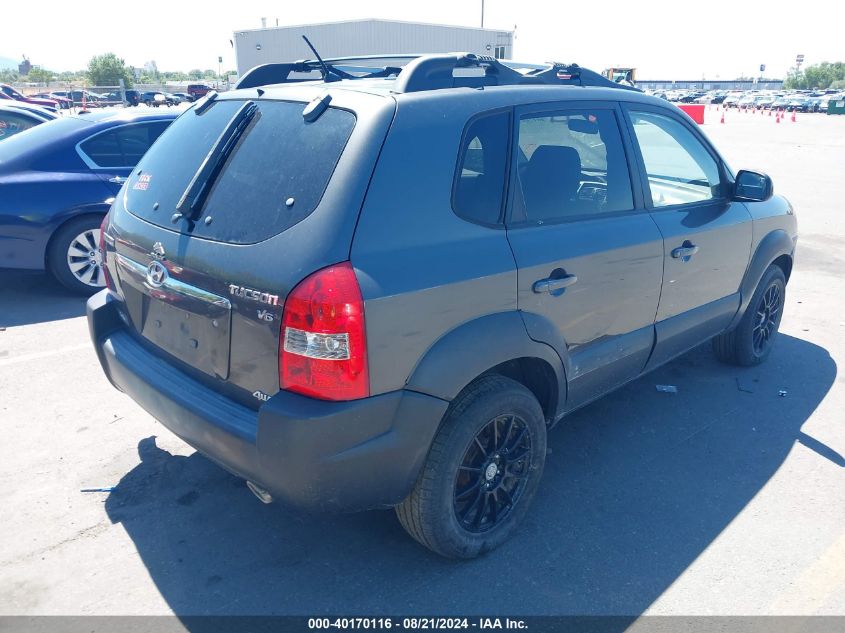 2007 Hyundai Tucson Se/Limited VIN: KM8JN72D47U636336 Lot: 40170116