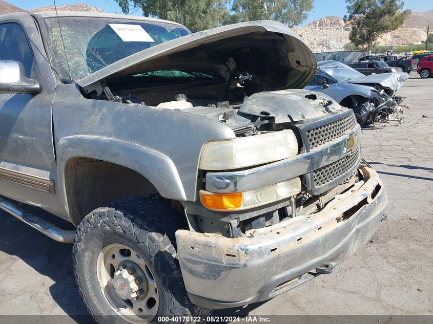 2001 Chevrolet Silverado 2500Hd Ls VIN: 1GCHK23U41F127114 Lot: 40170122