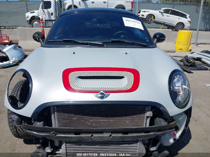 2015 Mini Coupe John Cooper Works VIN: WMWSX9C54FT655279 Lot: 40170154