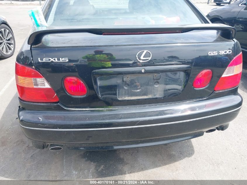 2001 Lexus Gs 300 300 VIN: JT8BD69S510137259 Lot: 40170161