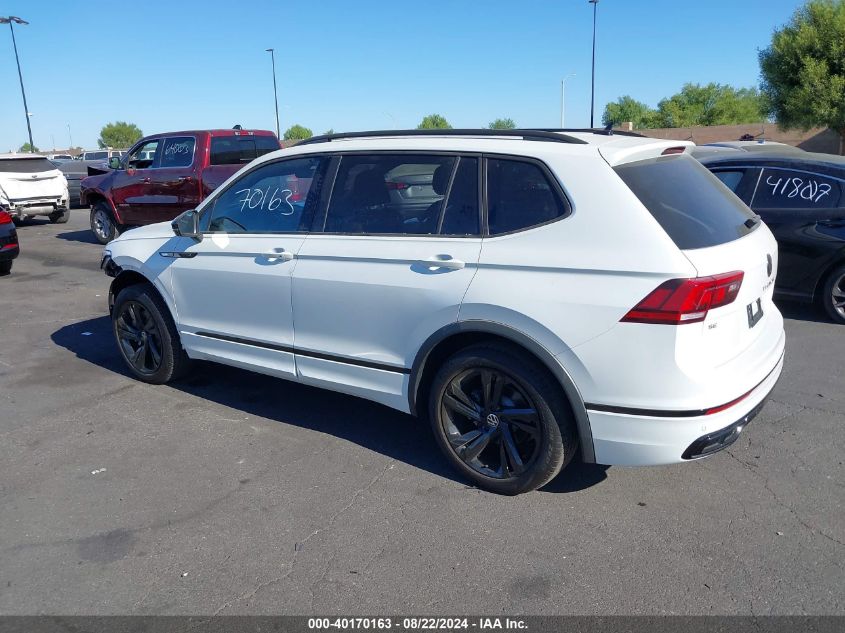 2024 Volkswagen Tiguan 2.0T Se R-Line Black VIN: 3VVCB7AXXRM101196 Lot: 40170163