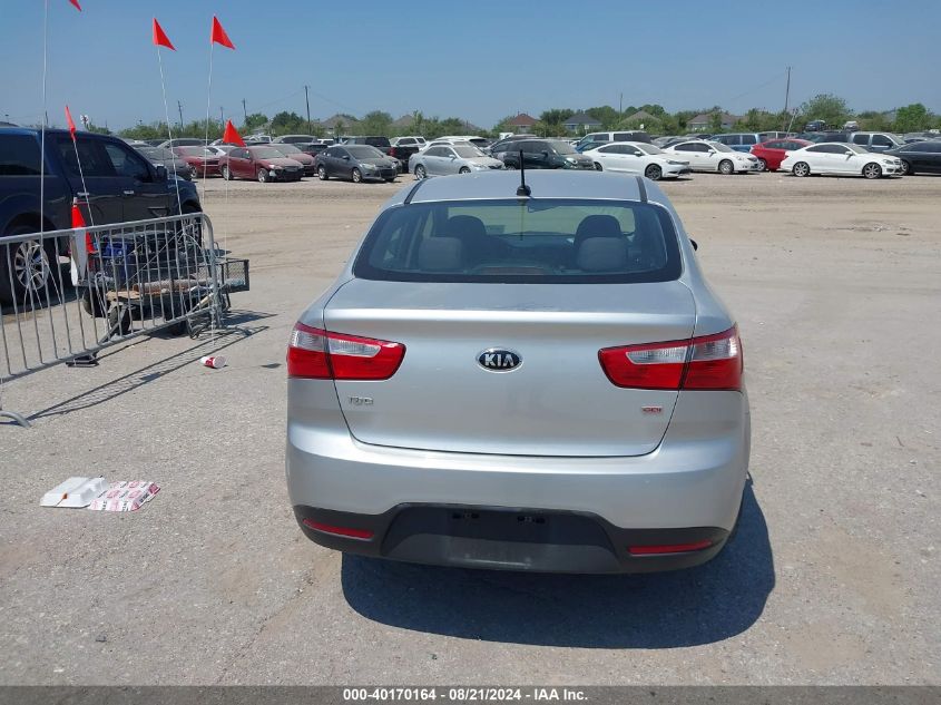 2015 Kia Rio Lx VIN: KNADM4A31F6460017 Lot: 40170164