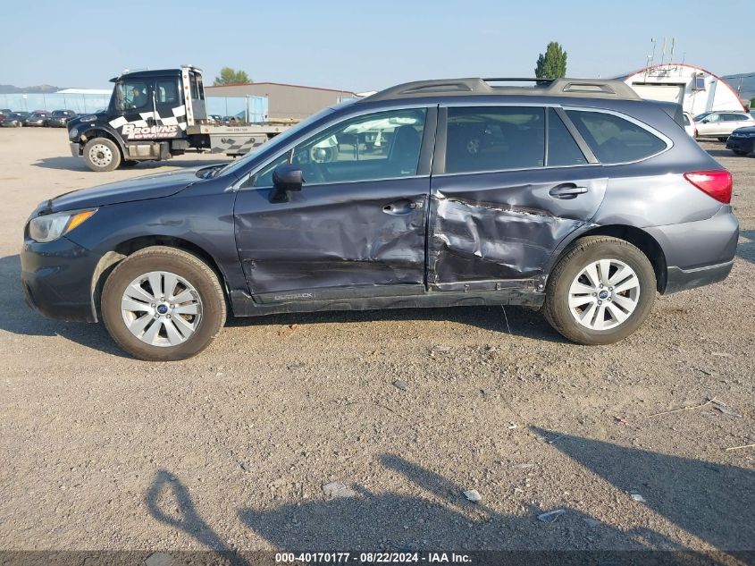 2017 Subaru Outback 2.5I Premium VIN: 4S4BSADC4H3250635 Lot: 40170177