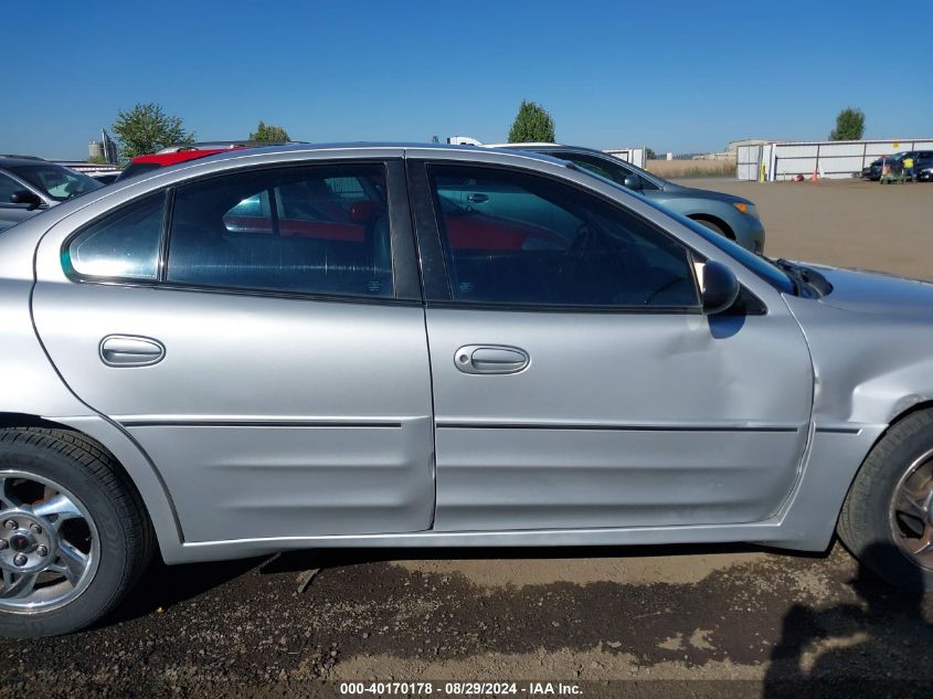 2004 Pontiac Grand Am Gt VIN: 1G2NW52E74M684543 Lot: 40170178