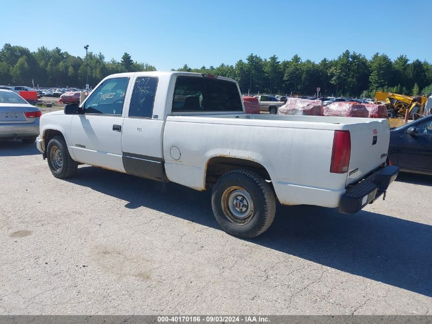 1996 GMC Sierra C1500 VIN: 2GTEC19W4T1526375 Lot: 40170186