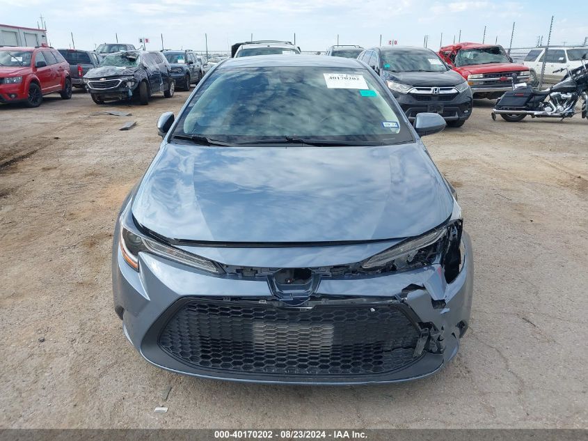 2021 Toyota Corolla Le VIN: JTDEPMAE2MJ162652 Lot: 40170202