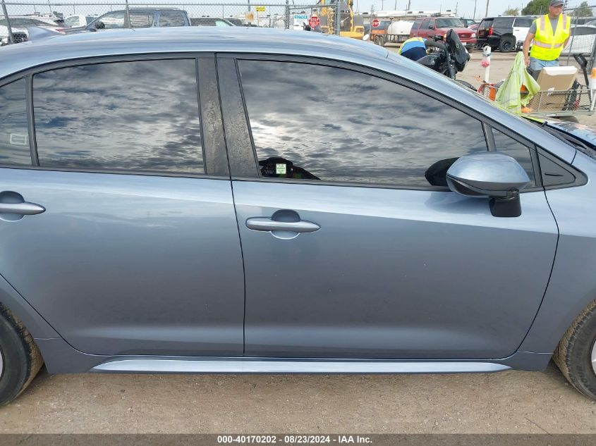 2021 Toyota Corolla Le VIN: JTDEPMAE2MJ162652 Lot: 40170202