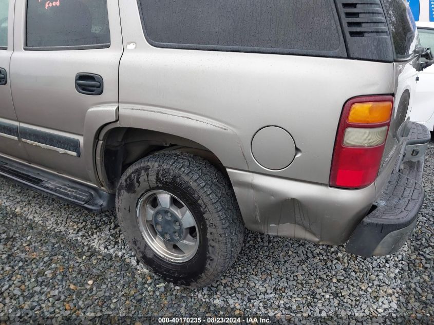 2002 Chevrolet Tahoe Ls VIN: 1GNEK13Z92J341613 Lot: 40170235