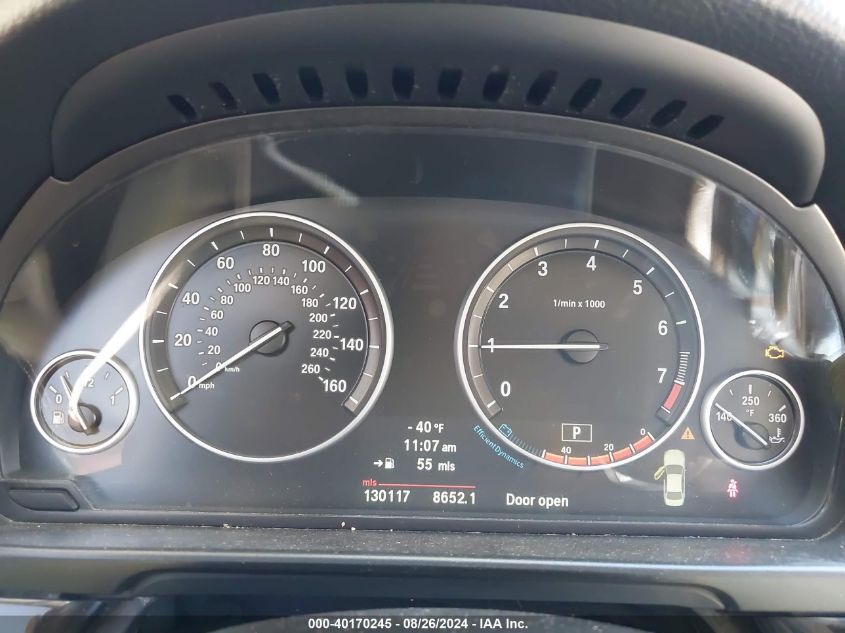 2012 BMW 528I VIN: WBAXG5C56CDW92421 Lot: 40170245