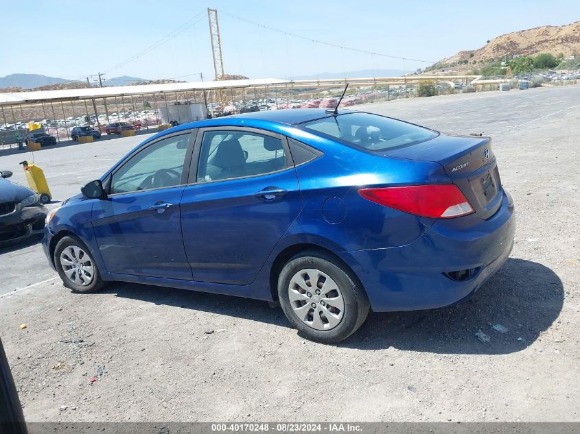 KMHCT4AE7HU292607 2017 Hyundai Accent Se