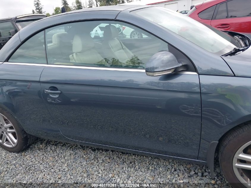 2008 Volkswagen Eos Lux VIN: WVWFA71F78V013006 Lot: 40170251