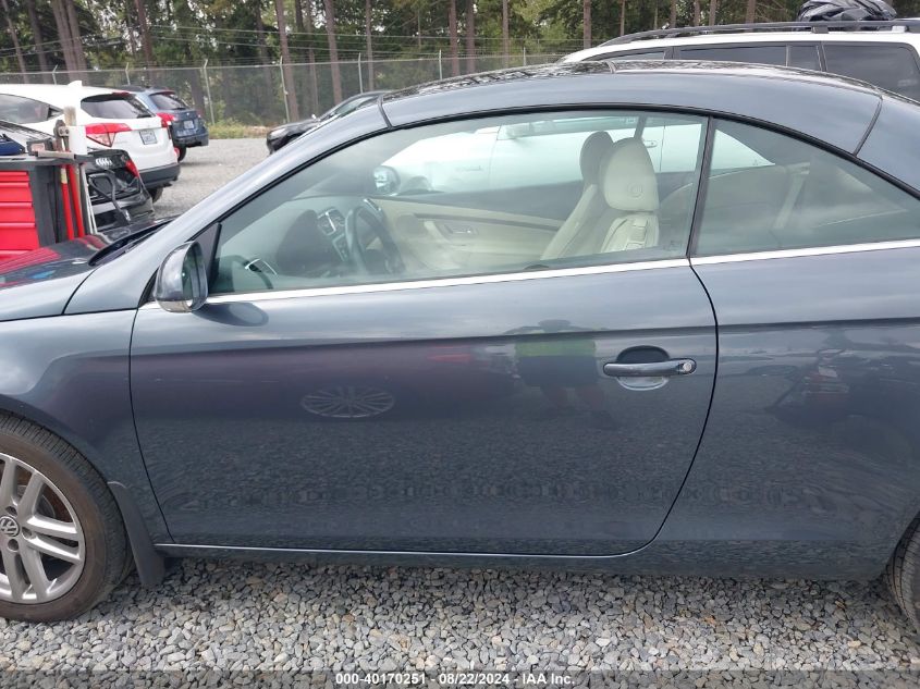 2008 Volkswagen Eos Lux VIN: WVWFA71F78V013006 Lot: 40170251