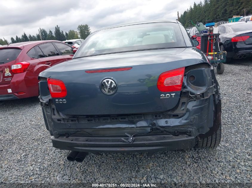 2008 Volkswagen Eos Lux VIN: WVWFA71F78V013006 Lot: 40170251