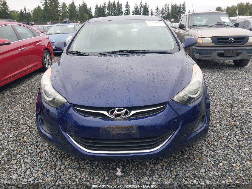 2011 Hyundai Elantra Gls VIN: 5NPDH4AE2BH027329 Lot: 40170257