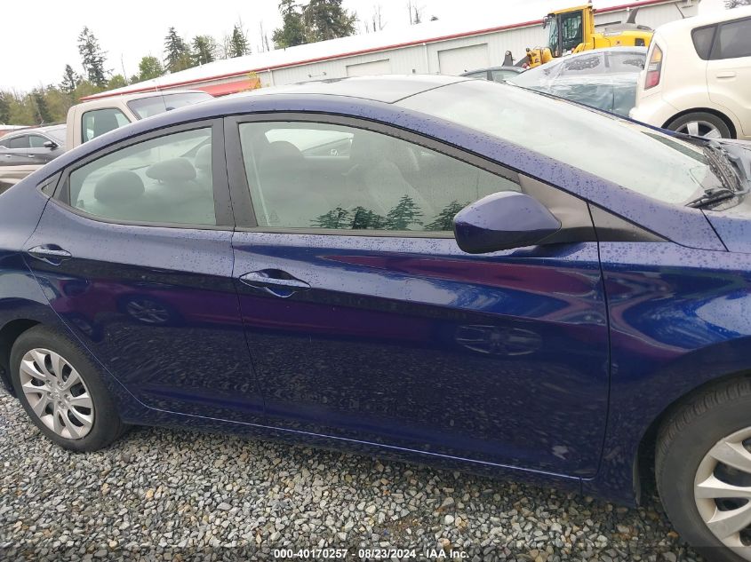 2011 Hyundai Elantra Gls VIN: 5NPDH4AE2BH027329 Lot: 40170257