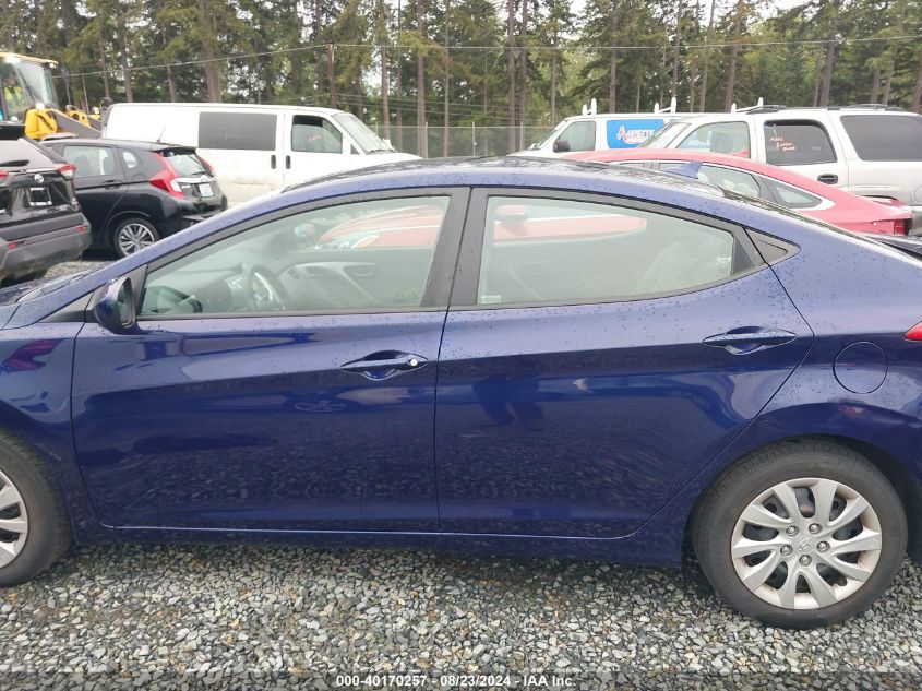 2011 Hyundai Elantra Gls VIN: 5NPDH4AE2BH027329 Lot: 40170257