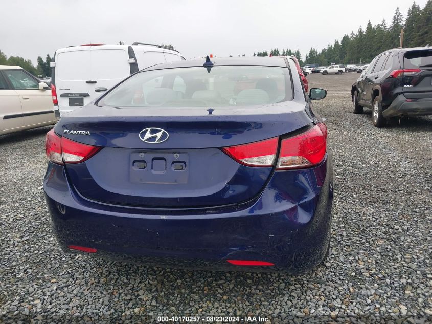 2011 Hyundai Elantra Gls VIN: 5NPDH4AE2BH027329 Lot: 40170257