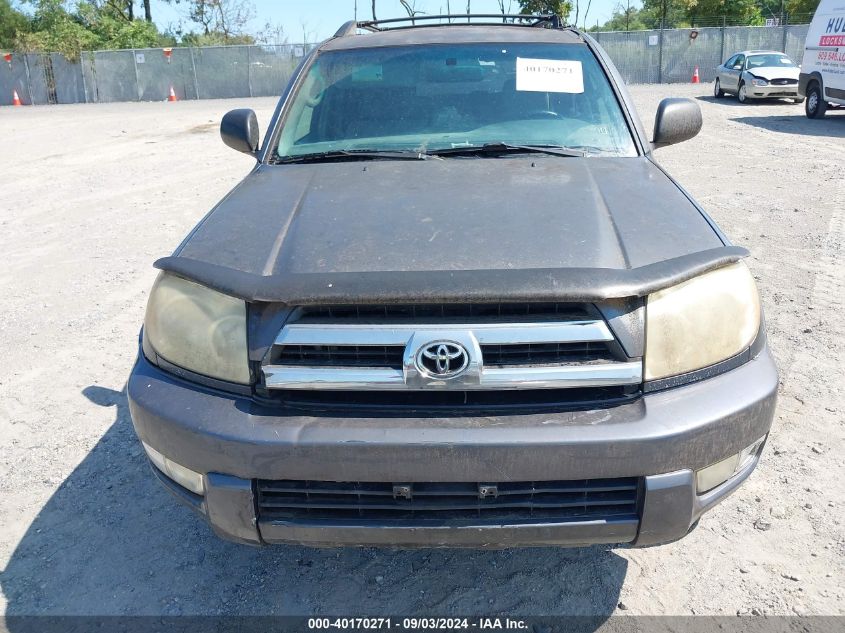 2005 Toyota 4Runner Sr5 V6 VIN: JTEBU14R850076595 Lot: 40170271