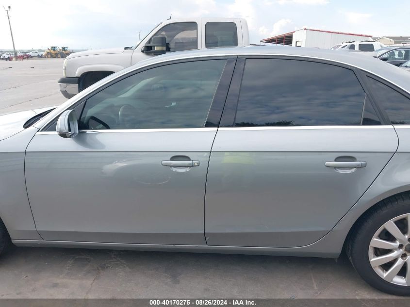 2010 Audi A4 2.0T Premium VIN: WAUEFAFL7AN031565 Lot: 40170275