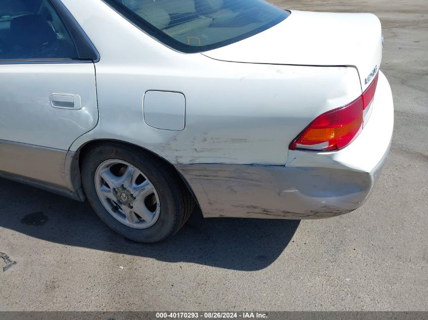 1997 Lexus Es 300 VIN: JT8BF22G5V0033997 Lot: 40170293