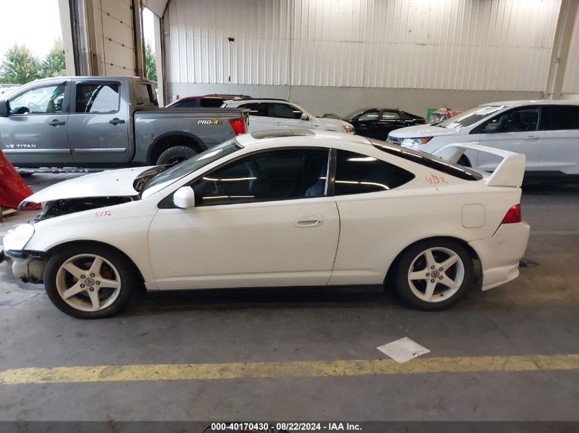 2004 Acura Rsx VIN: JH4DC54874S001225 Lot: 40170430