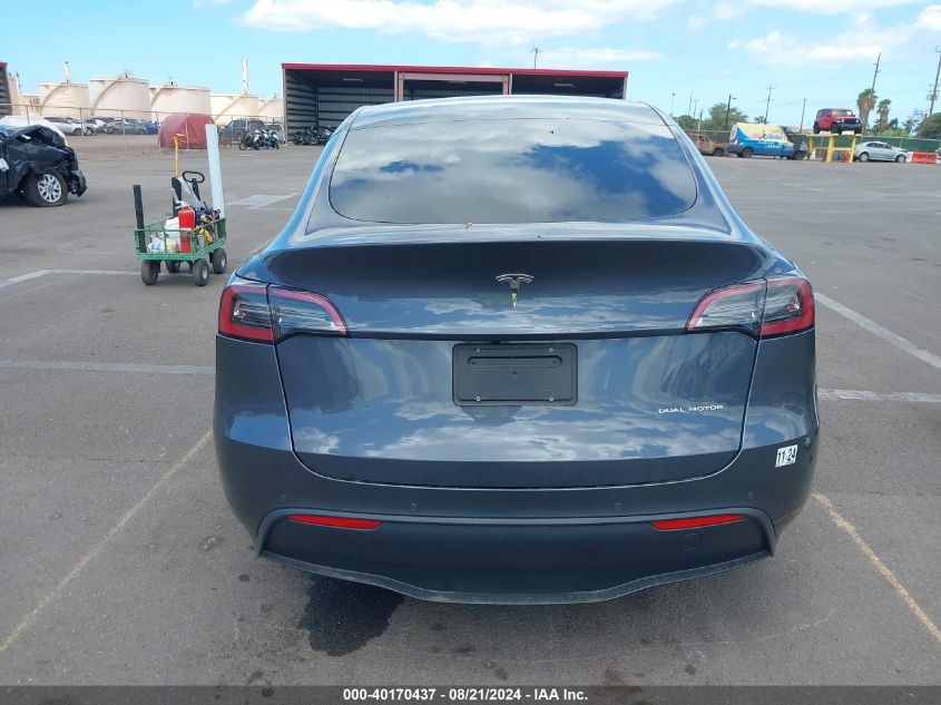 2023 Tesla Model Y VIN: 7SAYGAEE8PF583828 Lot: 40170437