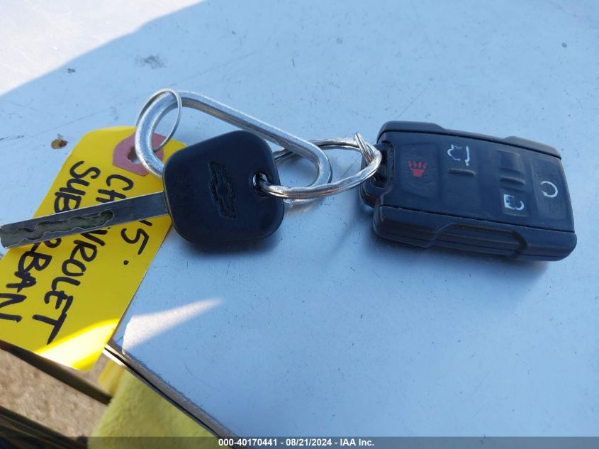 2015 Chevrolet Suburban 1500 Ls VIN: 1GNSCHKC2FR634427 Lot: 40170441