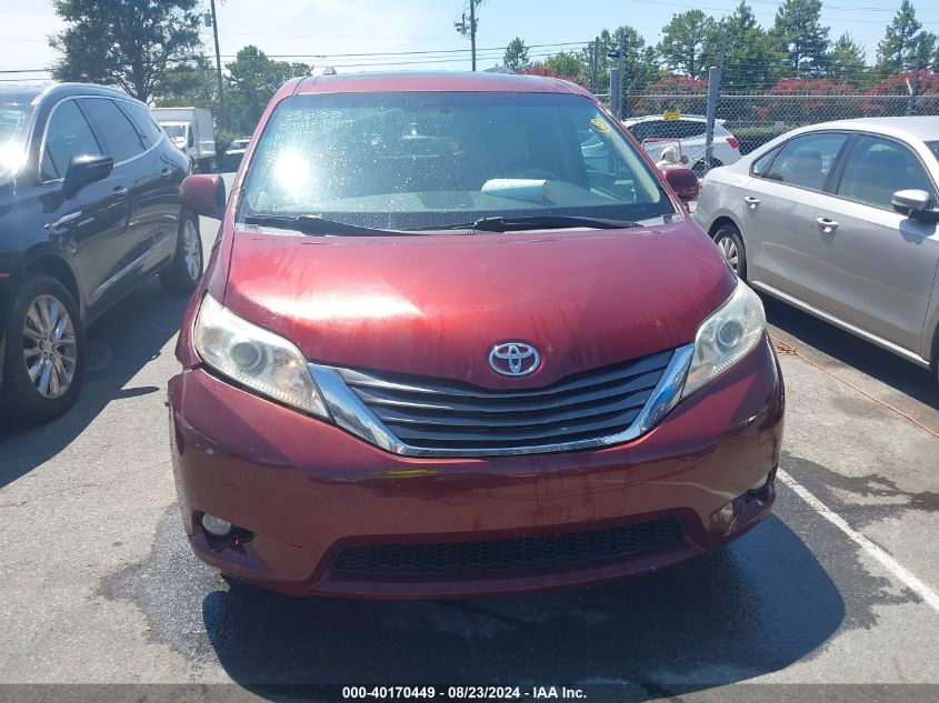 2014 Toyota Sienna Xle V6 8 Passenger VIN: 5TDYK3DC7ES411273 Lot: 40170449