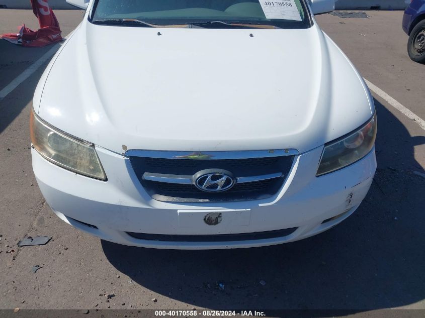 2007 Hyundai Sonata Limited/Se V6 VIN: 5NPEU46F47H157007 Lot: 40170558