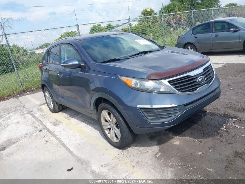 2012 Kia Sportage Lx VIN: KNDPB3A28C7225174 Lot: 40170561