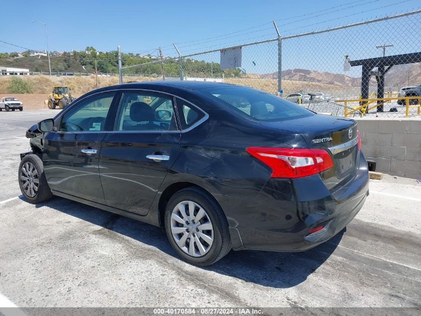 2019 Nissan Sentra S VIN: 3N1AB7AP8KY208884 Lot: 40170584