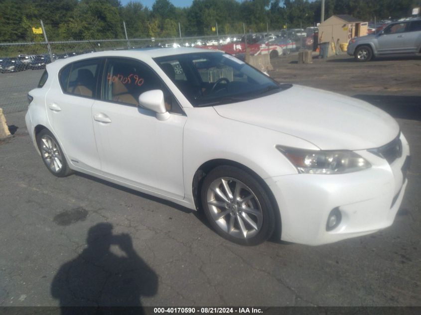 2012 Lexus Ct 200H Premium VIN: JTHKD5BH9C2090379 Lot: 40170590