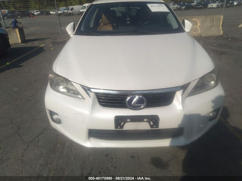 2012 Lexus Ct 200H Premium VIN: JTHKD5BH9C2090379 Lot: 40170590